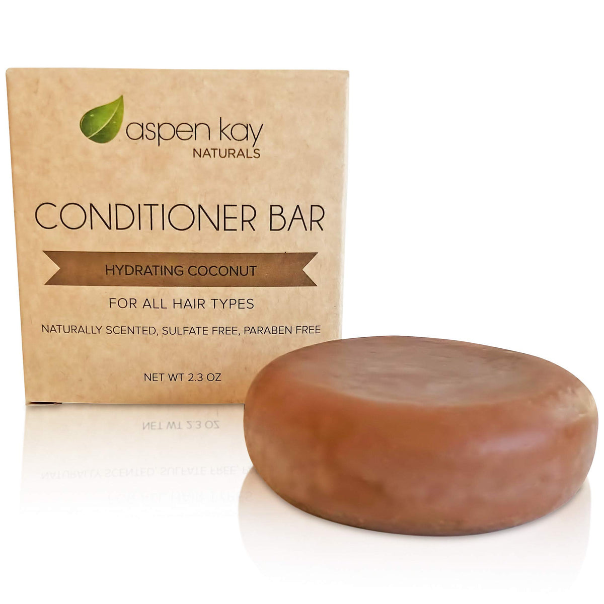 Coconut Shampoo & Conditioner Bar With Mini Soap Dish J392