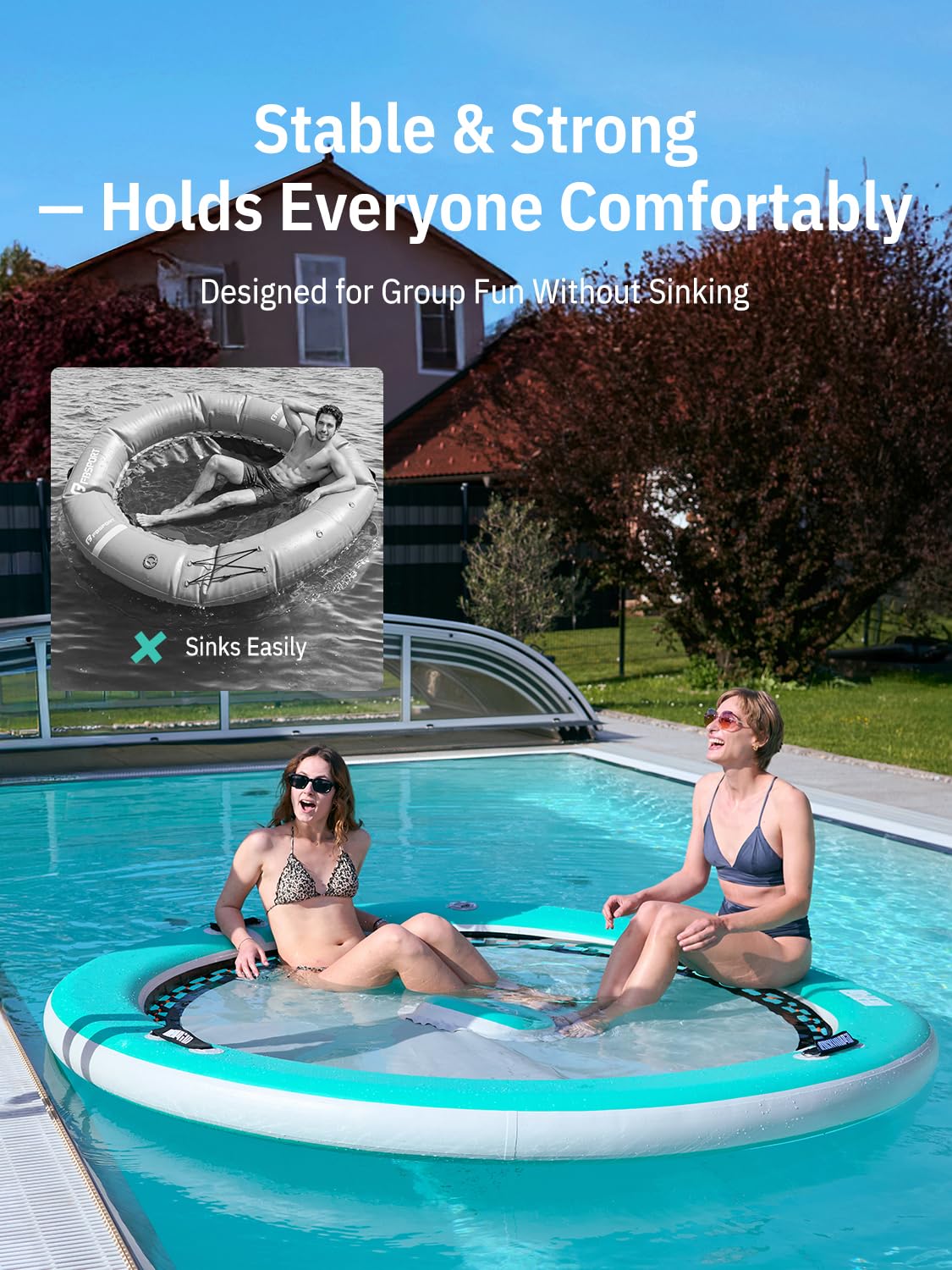 Inflatable Water Hammock 8FT M252525