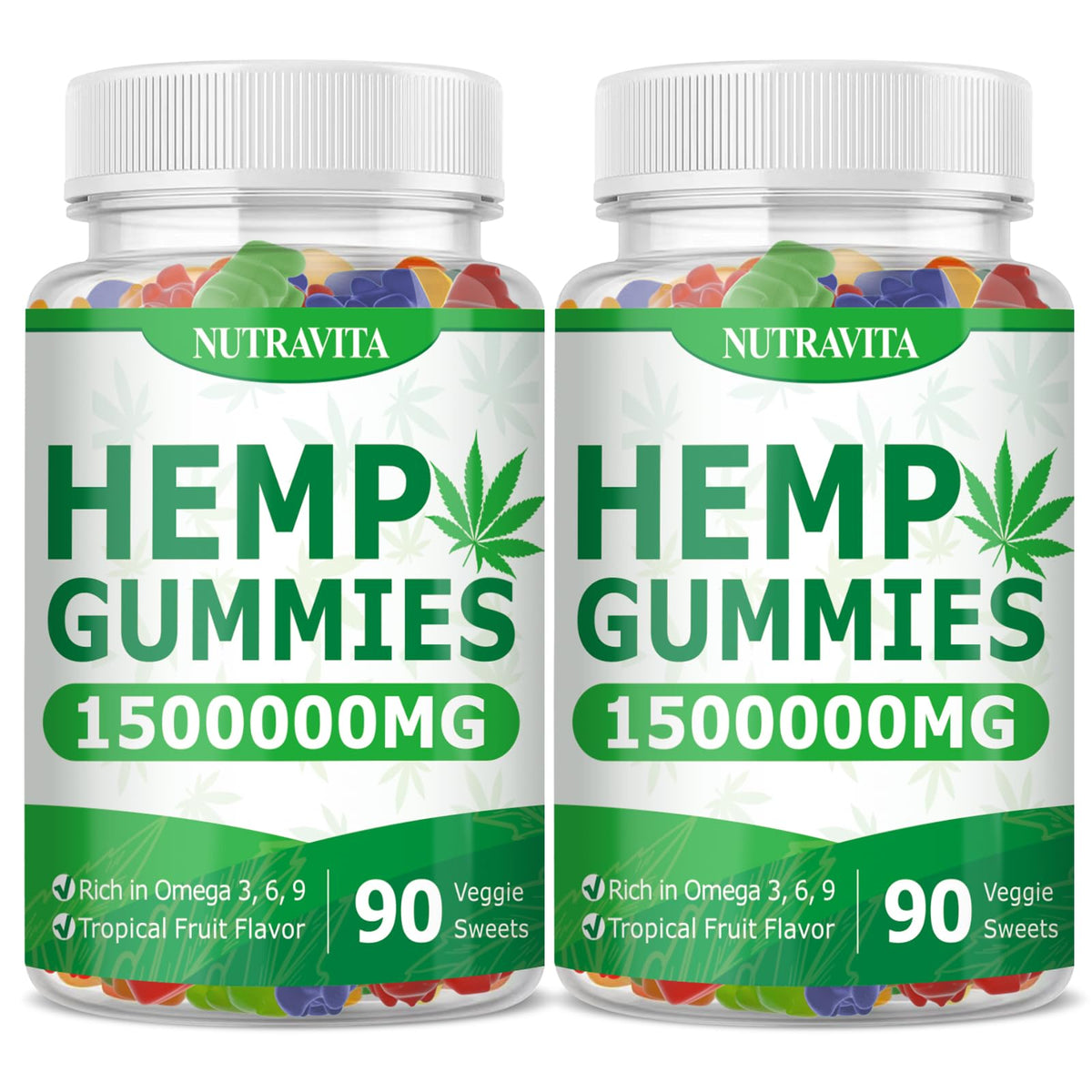 Fruit Hemp Gummies 180 Gummies L323