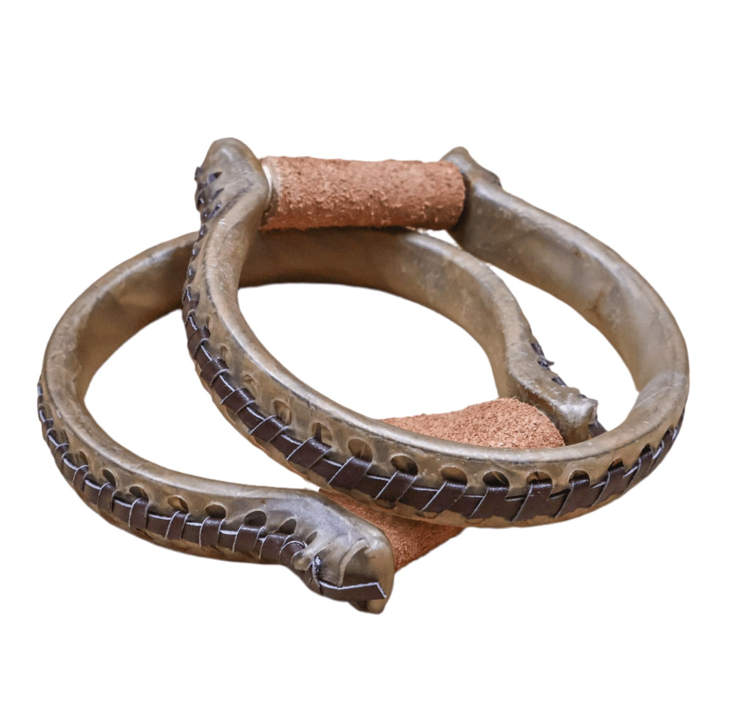 Oxbow Round Metal Western Stirrups K164905