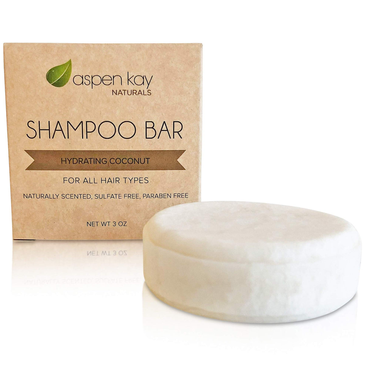 Coconut Shampoo & Conditioner Bar With Mini Soap Dish J392