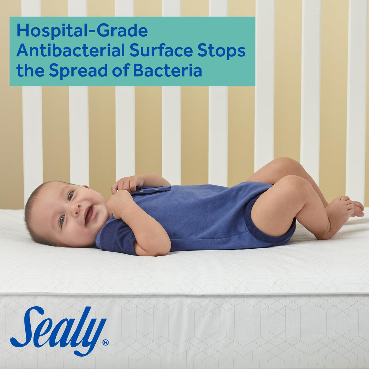 Infant & Toddler Crib Mattress, 204 Coils, Waterproof Breathable S66857