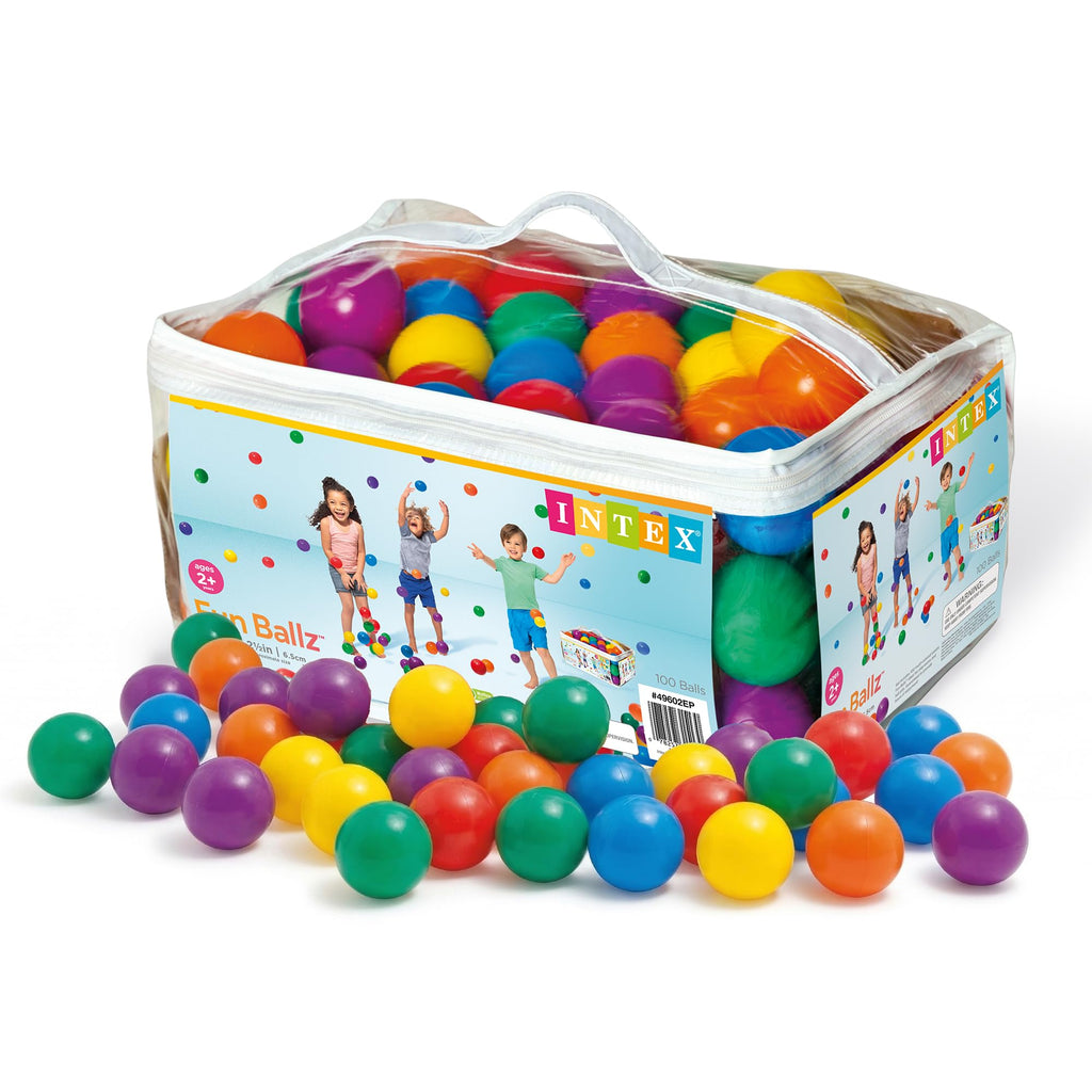 Set of 100 Coloured Balls B198080