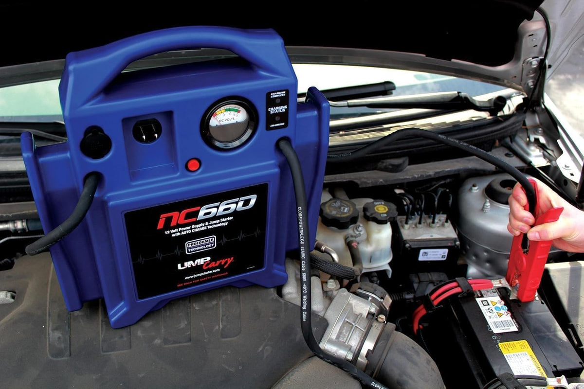 Portable Vehicle Starting Unit 1700 Peak Amps 12V 2 Pack X265