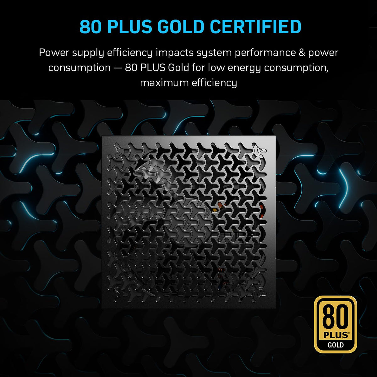 1000W Fully Modular 80+ Gold Certified ATX 3.1 Power Supply V91854