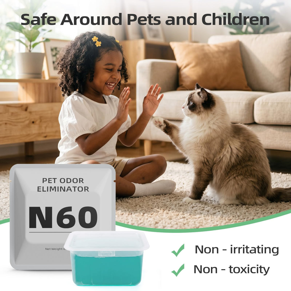 6 pack Cat Litter Box Odor Eliminator T270