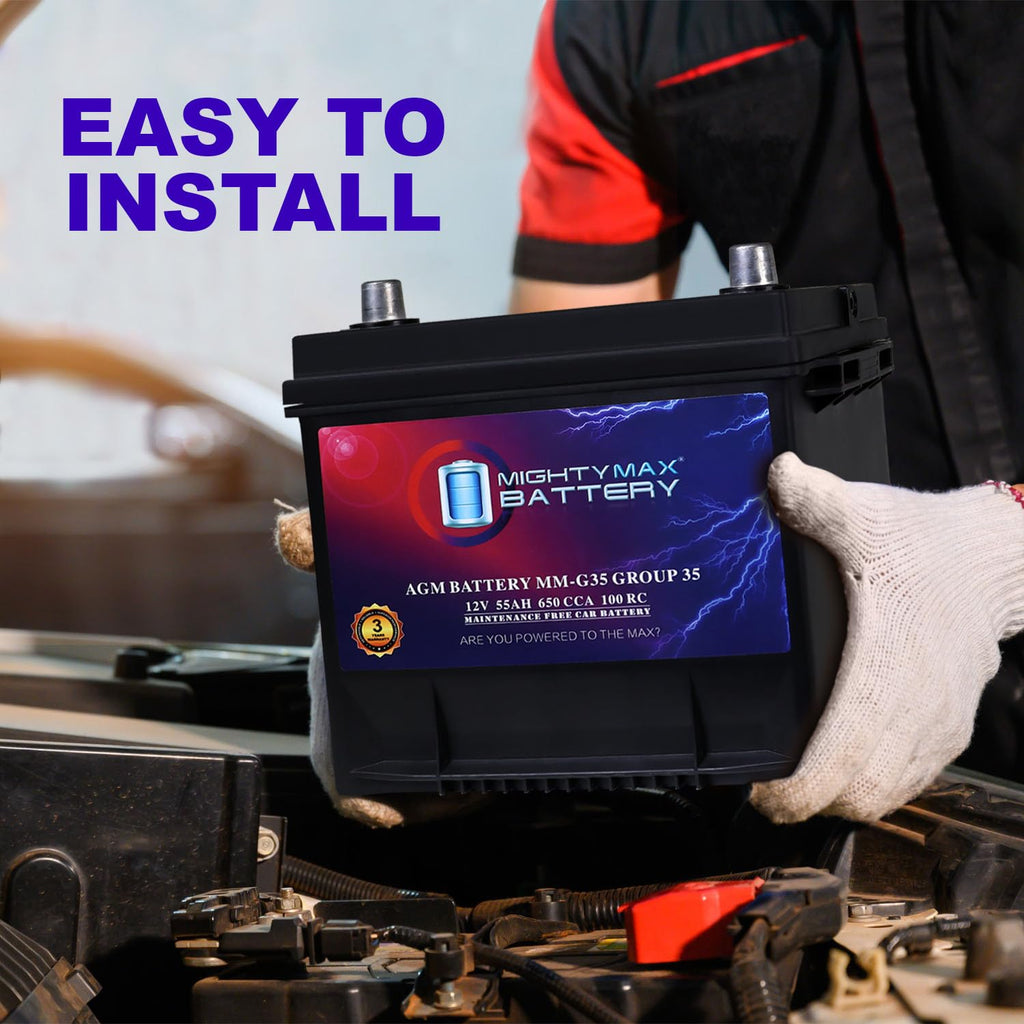 12V 55Ah AGM Replacement Battery C59155