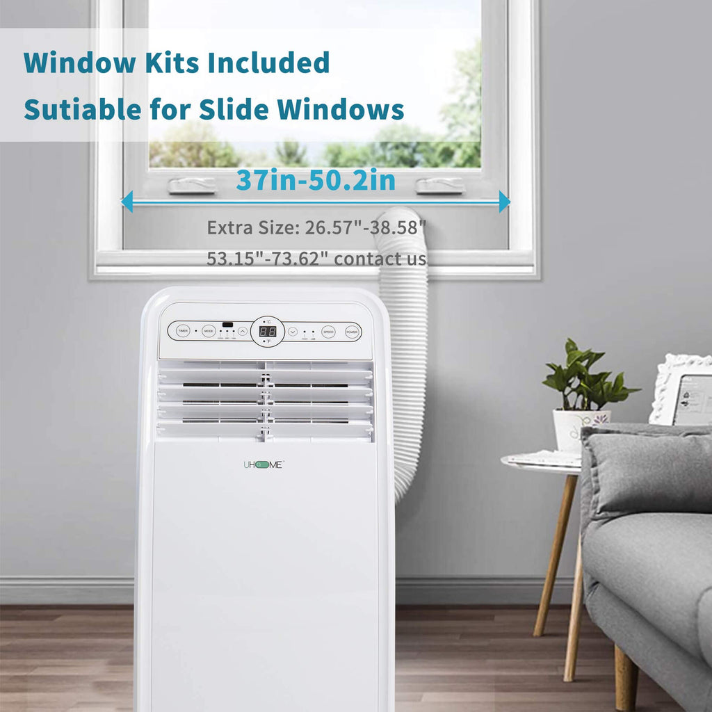 8000 BTU White Portable Air Conditioner J844424