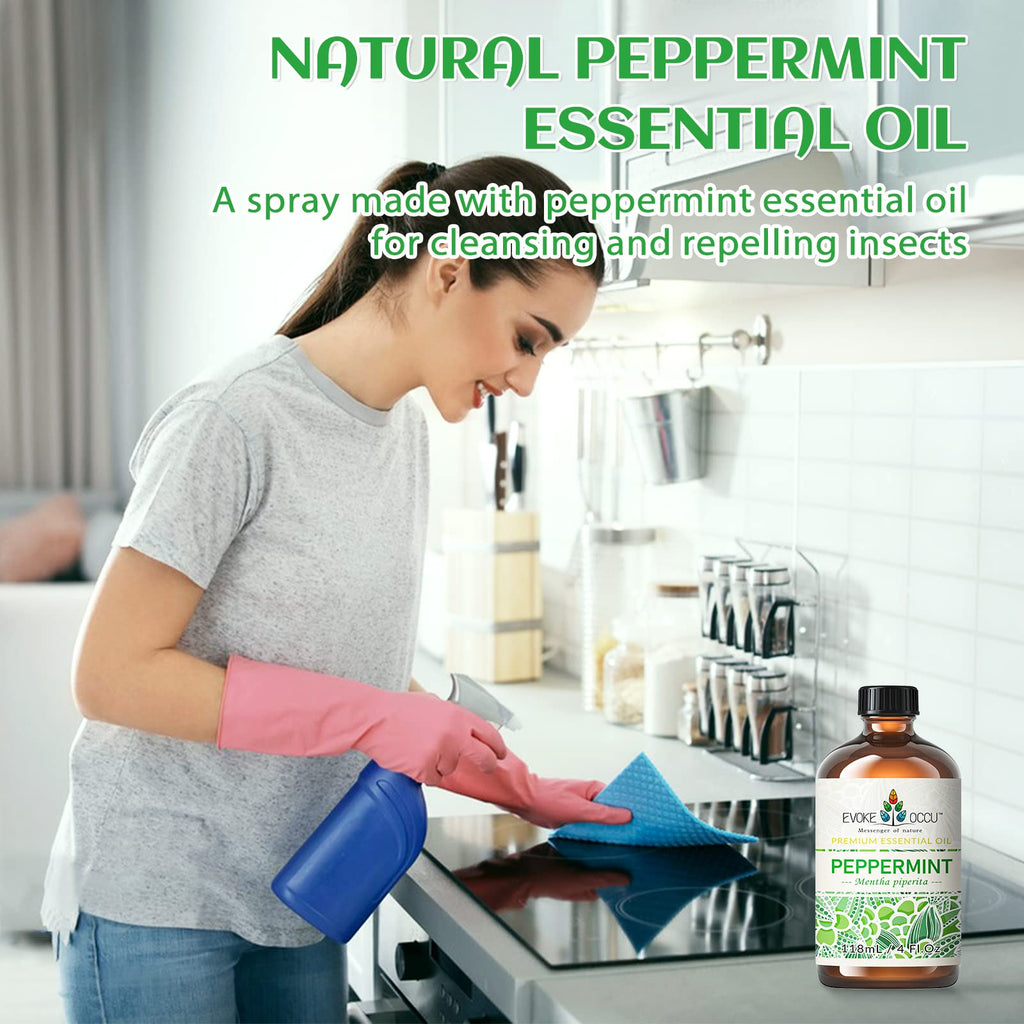 Rosemary Tea Tree Lavender Peppermint Cinnamon Essential Oil 4 FL Oz N554