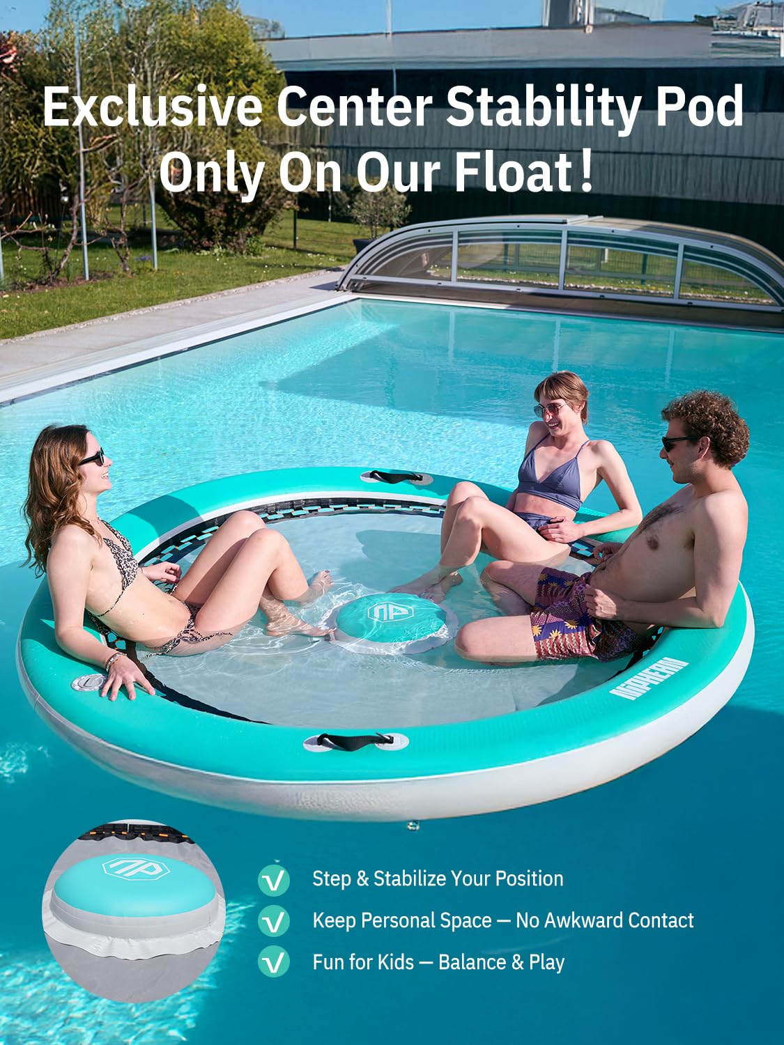 Inflatable Water Hammock 8FT M252525