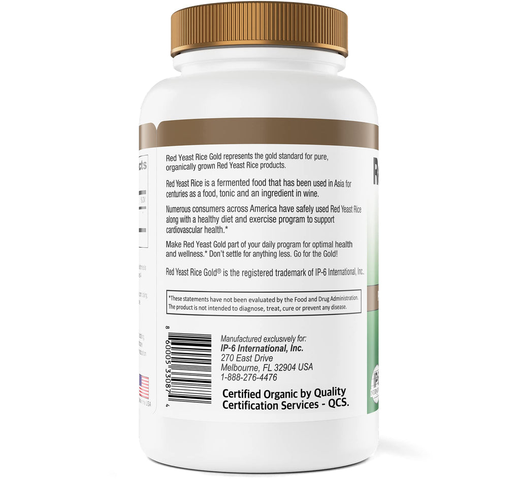 Red Yeast Rice 1200 mg 240 Capsules T99420