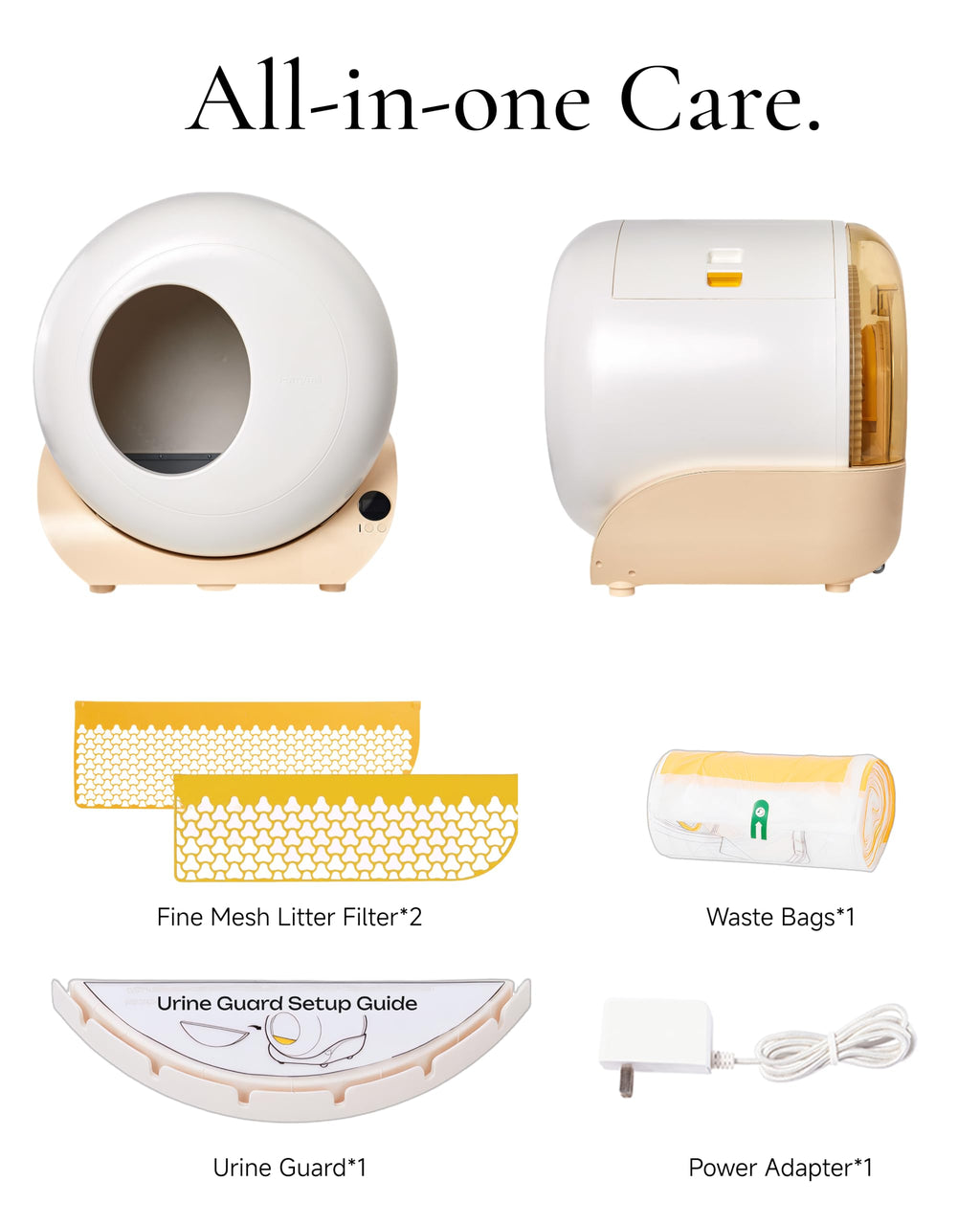 Automatic Self Cleaning Litter Box with Night Light P869101