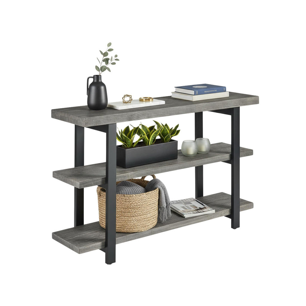 Solid Wood Media Console Table U23109