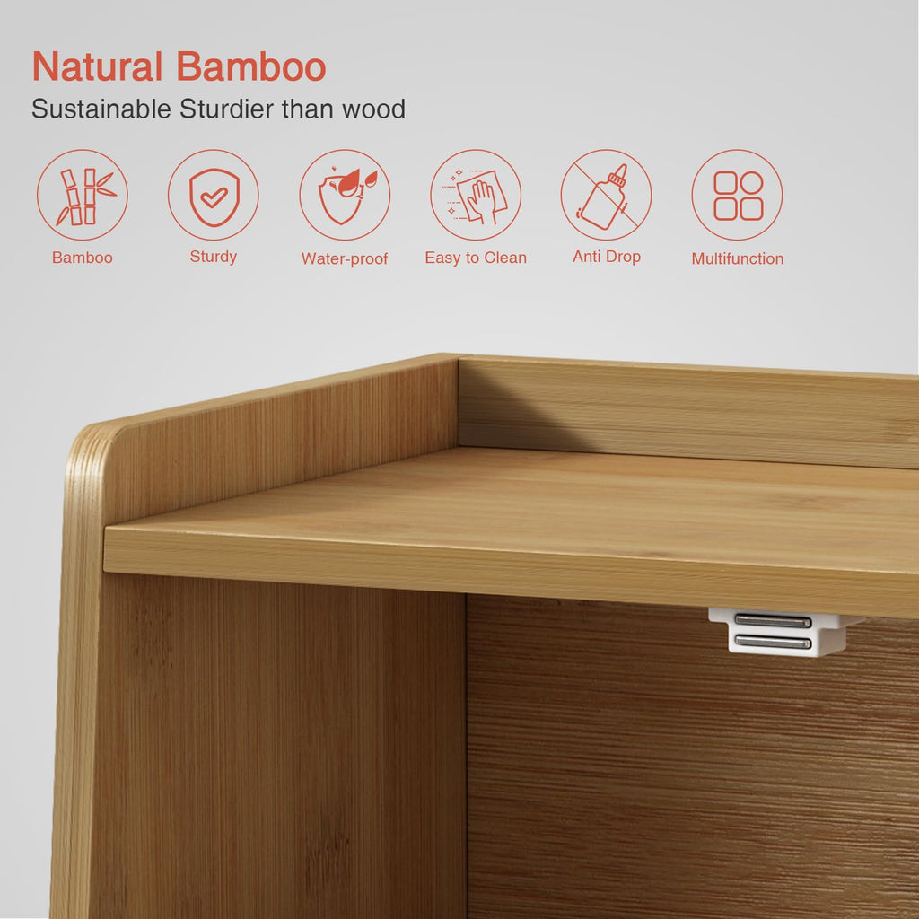 Wood Bread Box with Window Y685