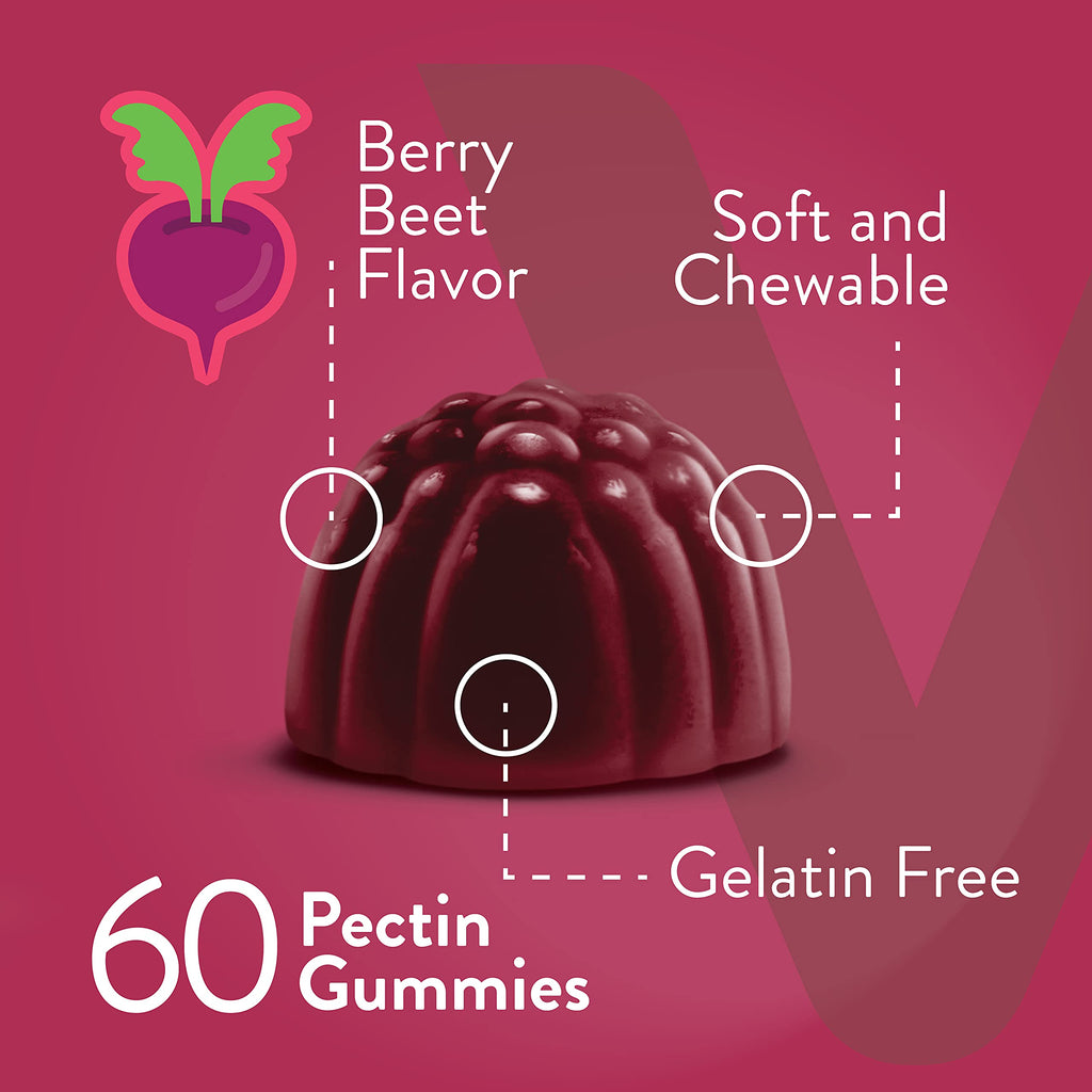 Beet Root Gummies with Magnesium & Vitamin C U9903