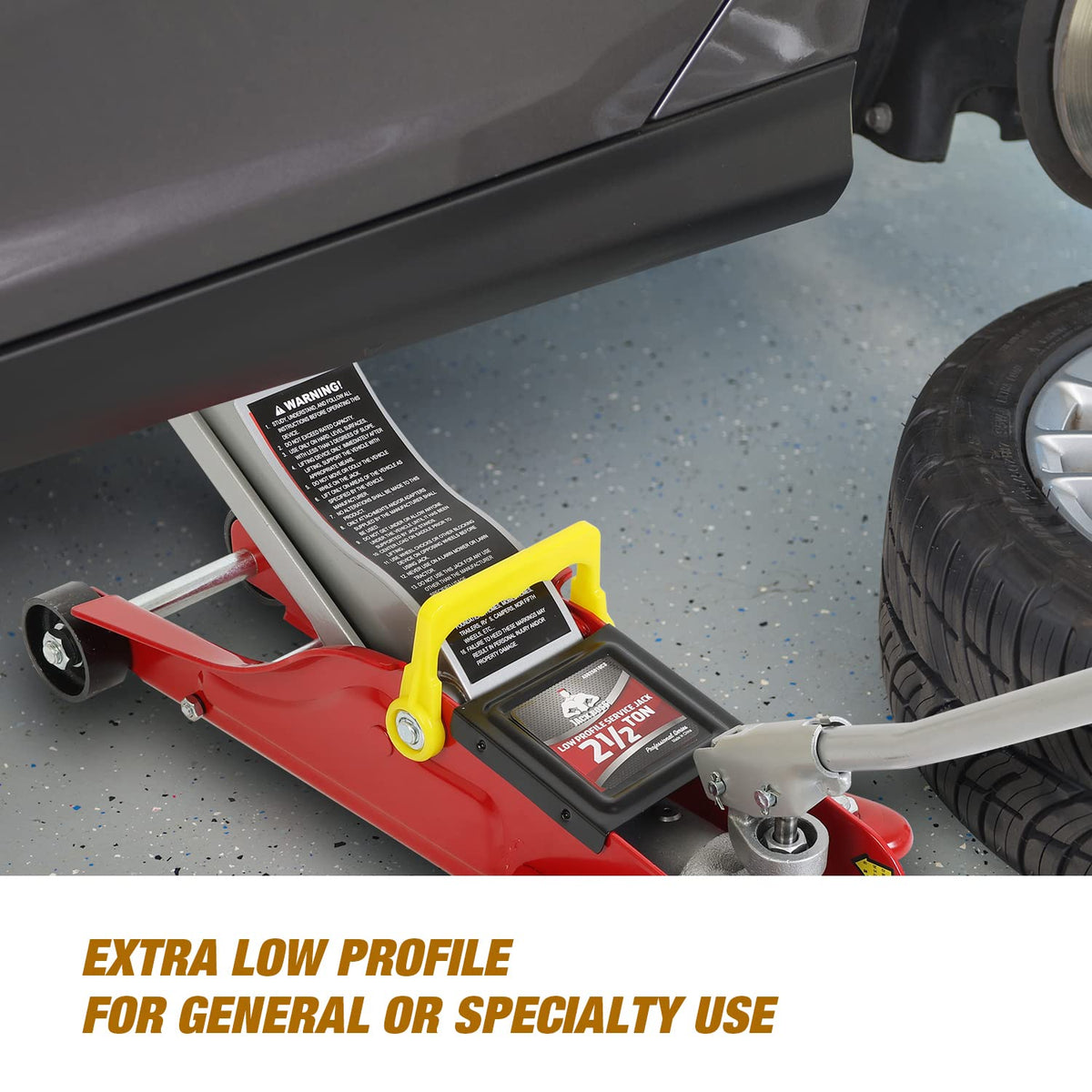 2.5 Ton Low Profile Hydraulic Floor Jack with Storage Case C8112