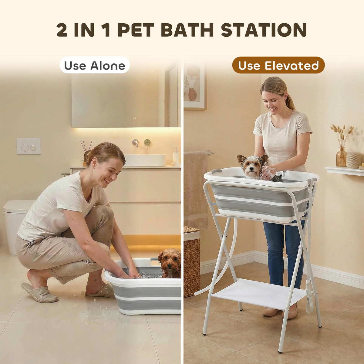 2 in 1 Dog Bath Tub K709492