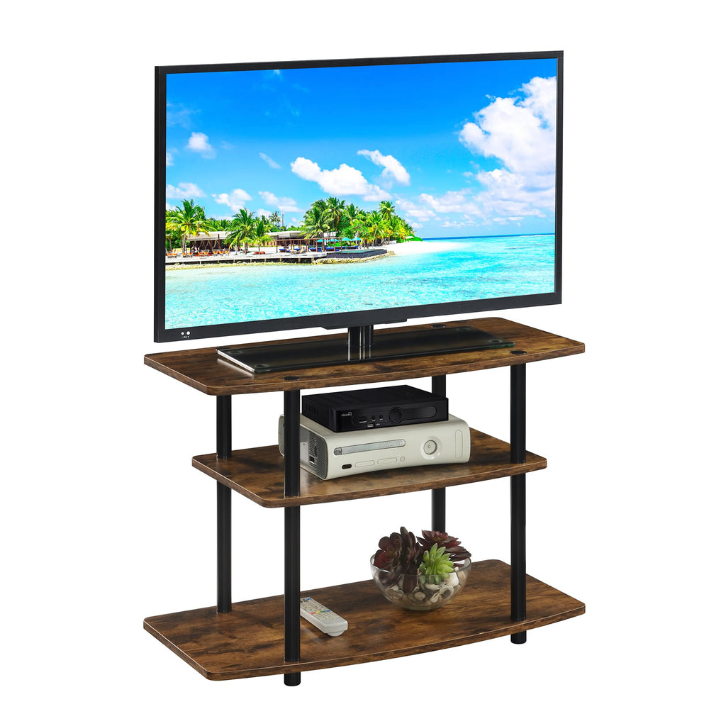 3-Tier TV Stand with Shelves X727475