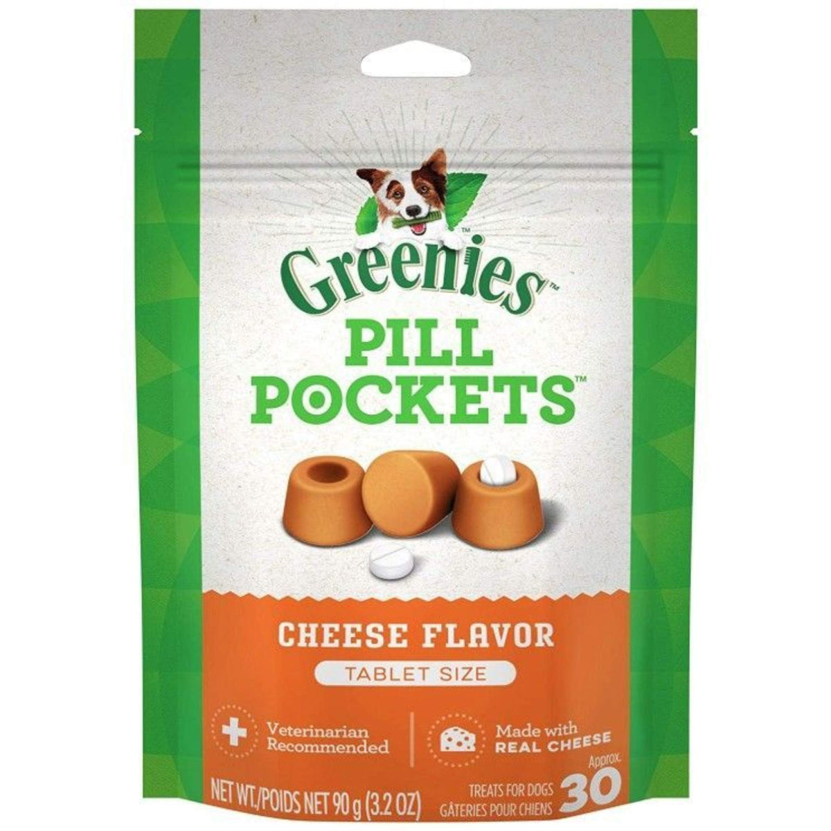 Cheese Flavor Soft Dog Treats, 3.2 oz Q70394