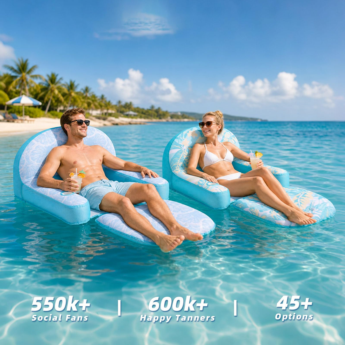 Inflatable Pool Float Chair L191