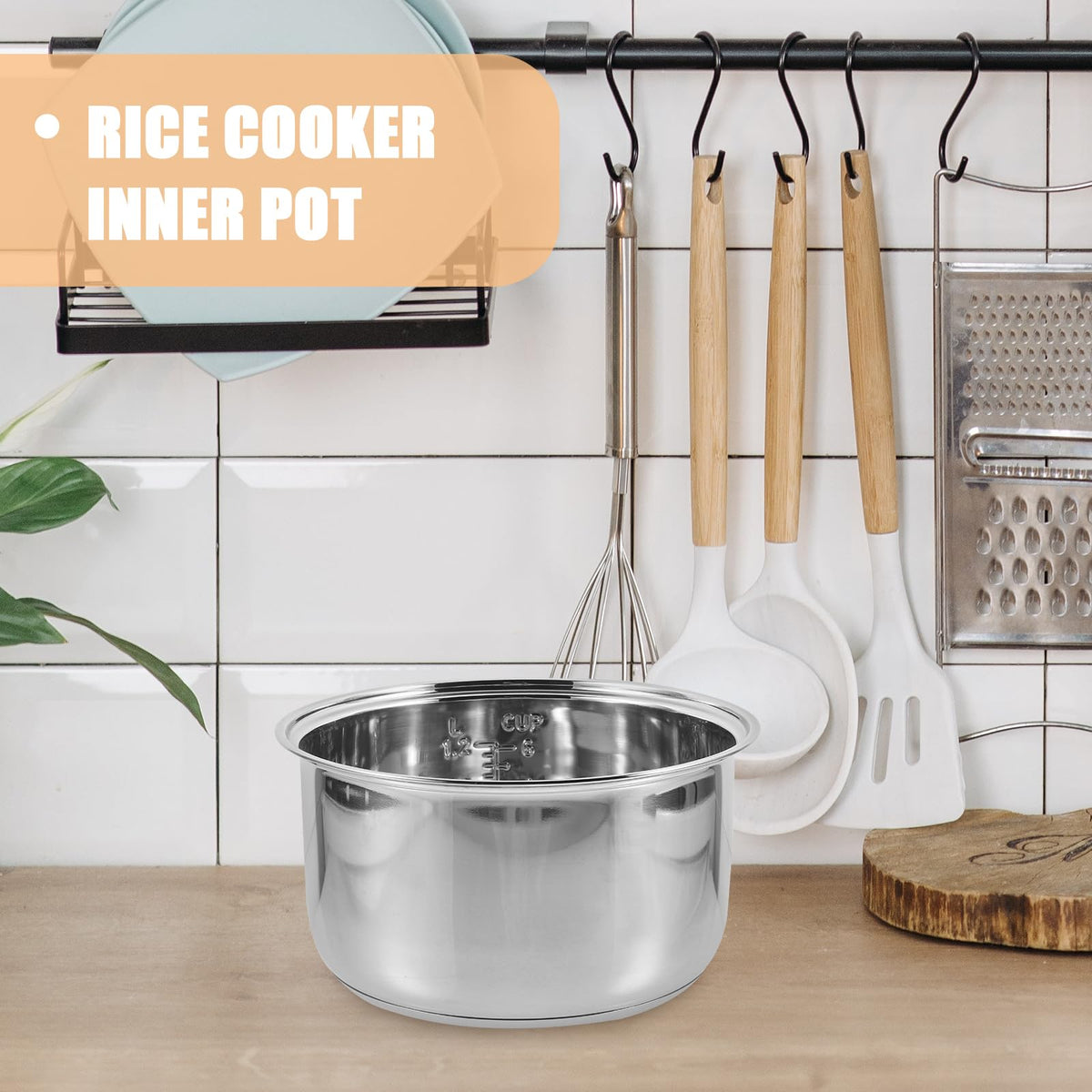3L Stainless Steel Non Stick Rice Cooker Inner Pot W908223