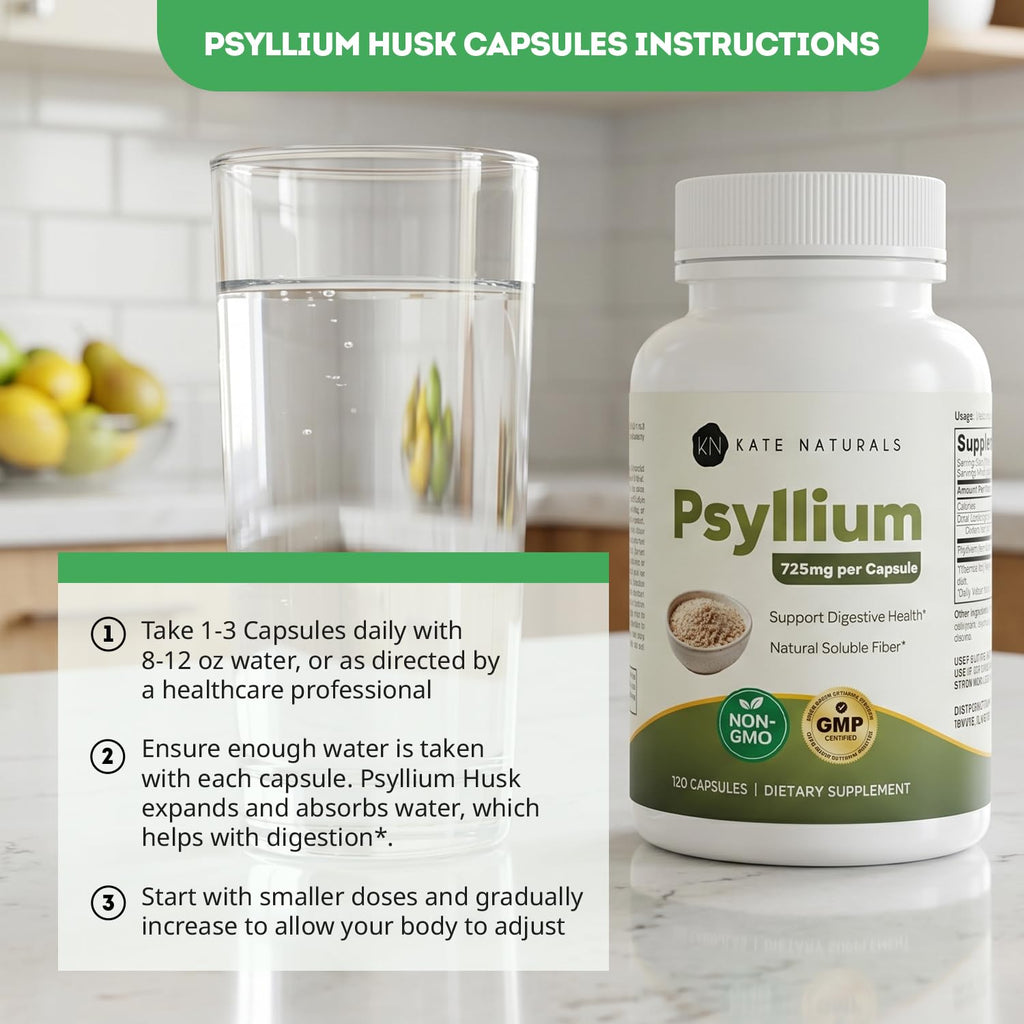 Psyllium Husk Capsules D1778