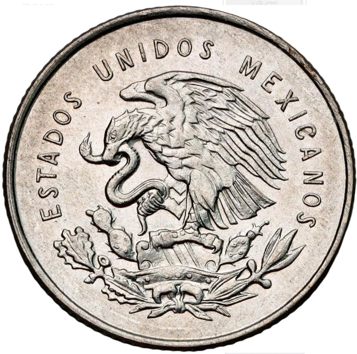 1950-1953 25 Centavos Silver Mexican Coin A51570