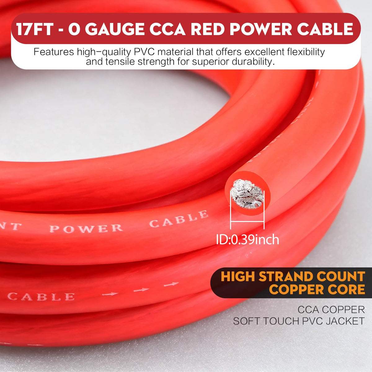 0 Gauge Amp Wiring Kit, 3000 Watt Car Amplifier Installation Wiring Kit U993586