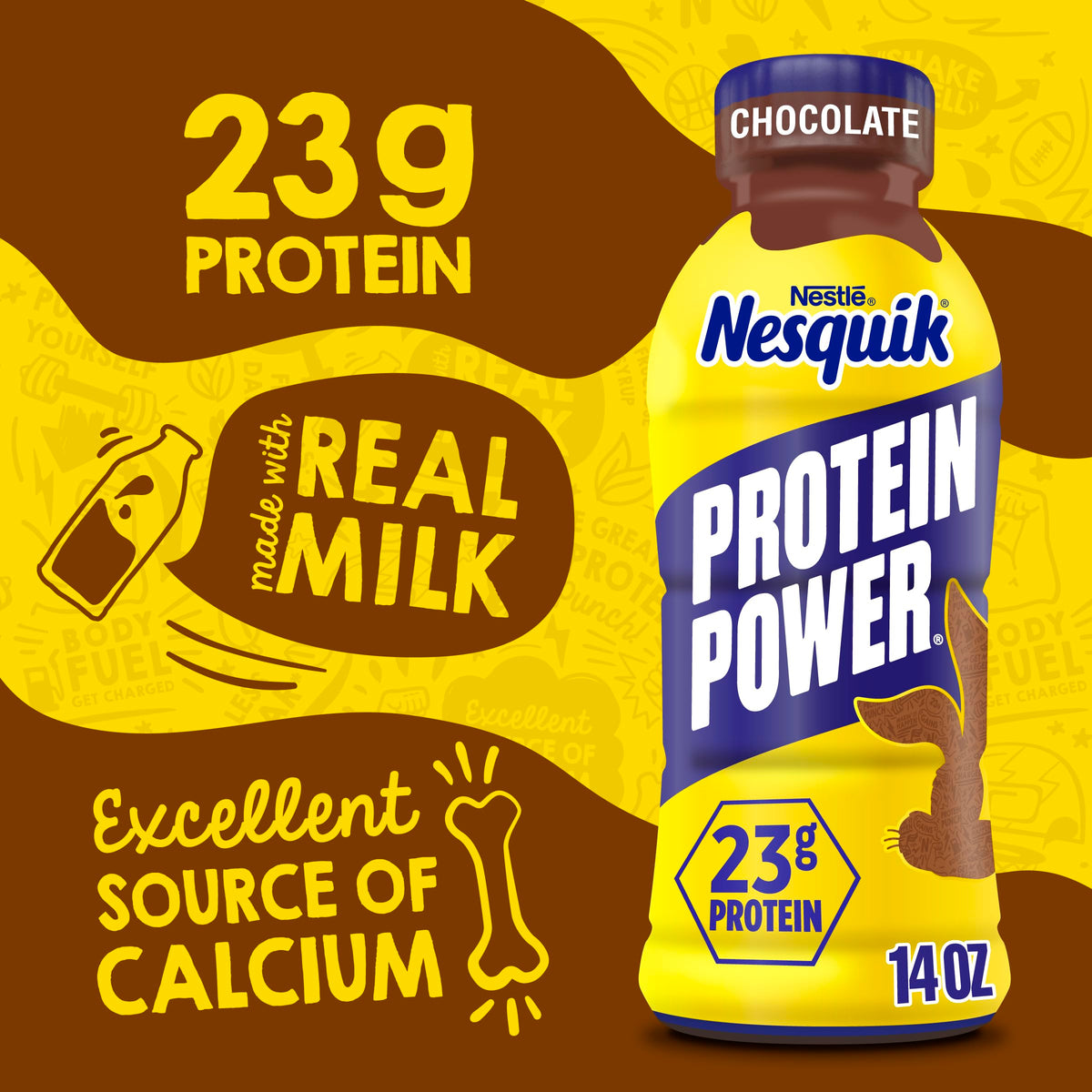 Chocolate Milk Drink 14 Fl Oz 12 Pack G10150