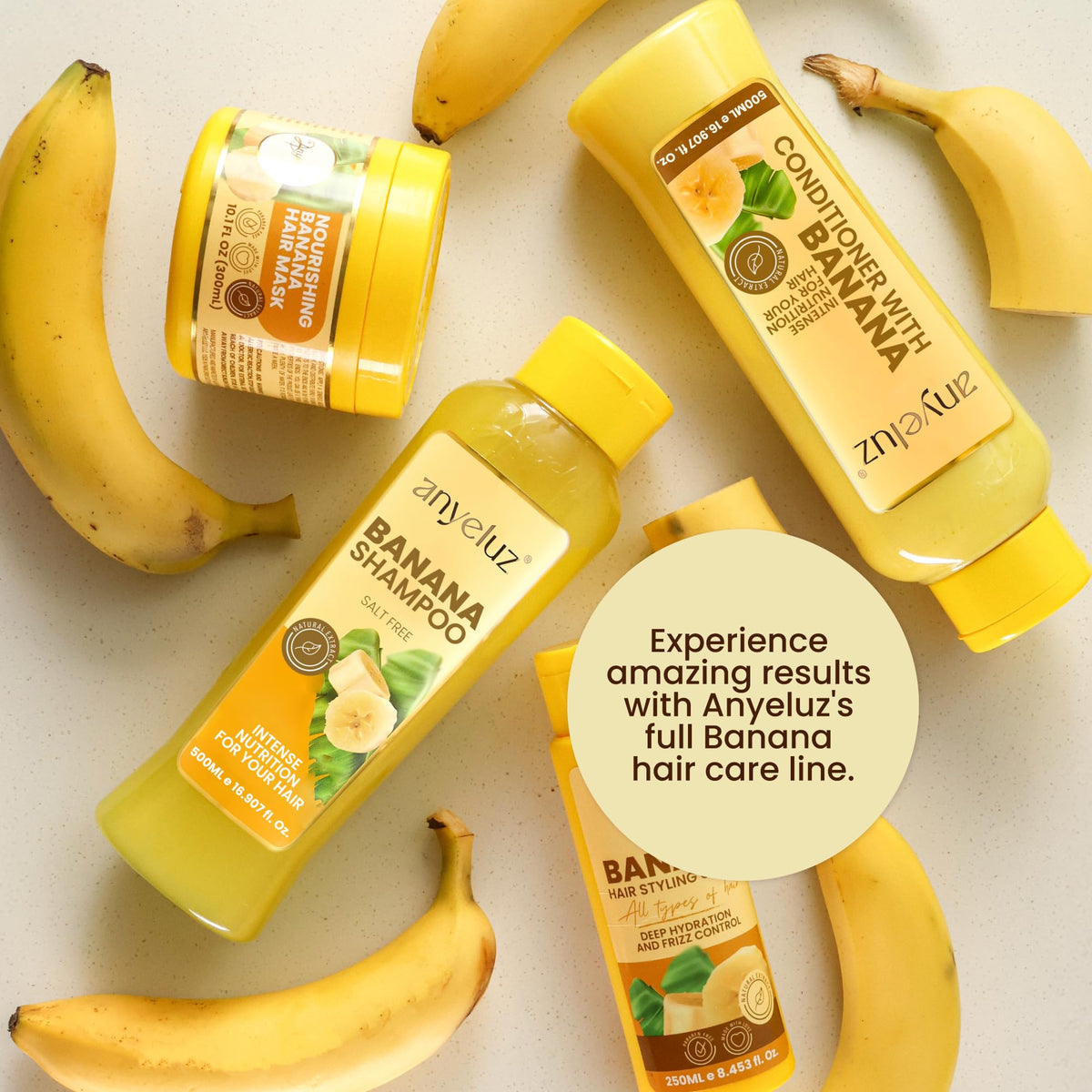 Banana Hair Mask with Banana Extract 10 Oz L453476