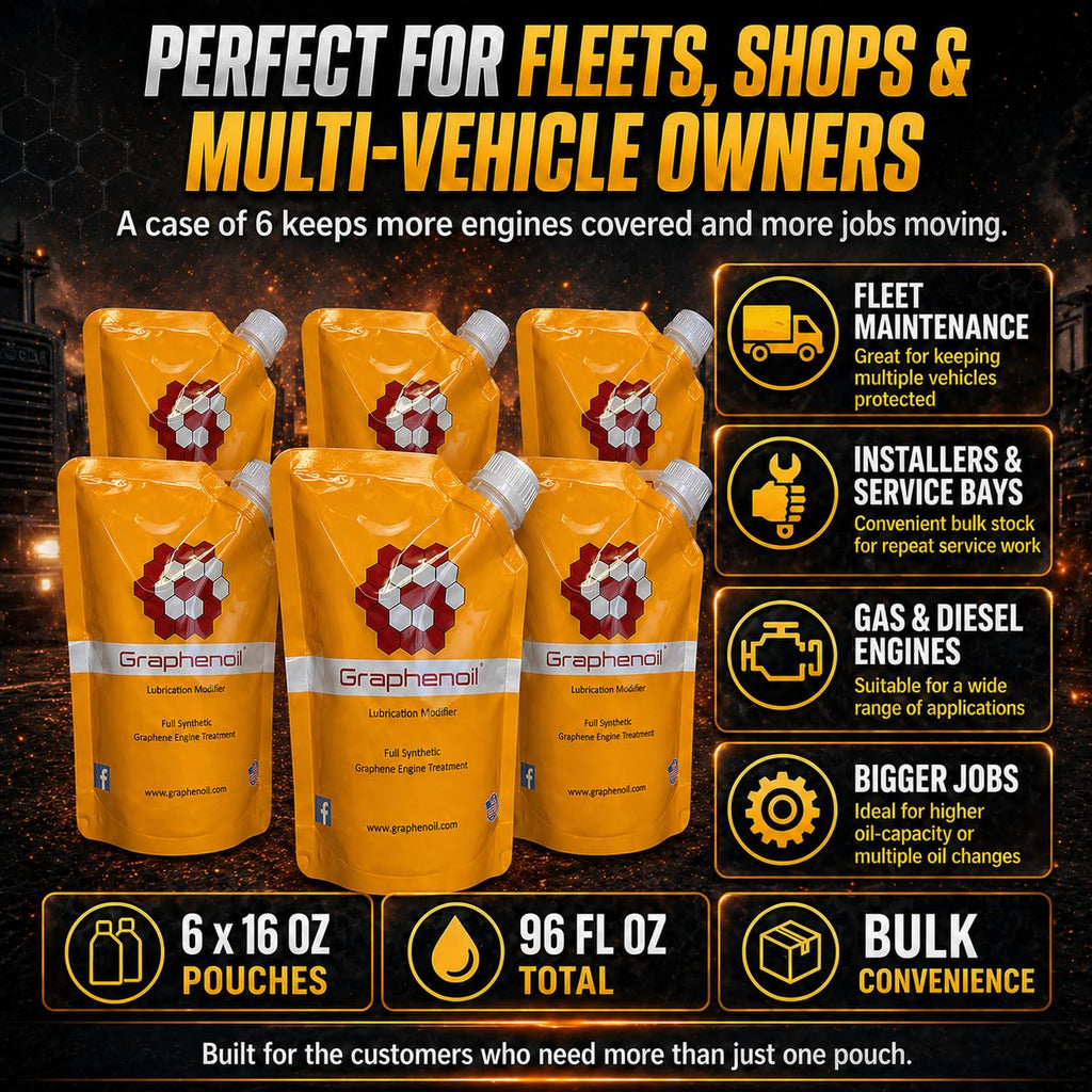 Graphene Engine Treatment, Pack of 6 – 16 oz Pouches K998049