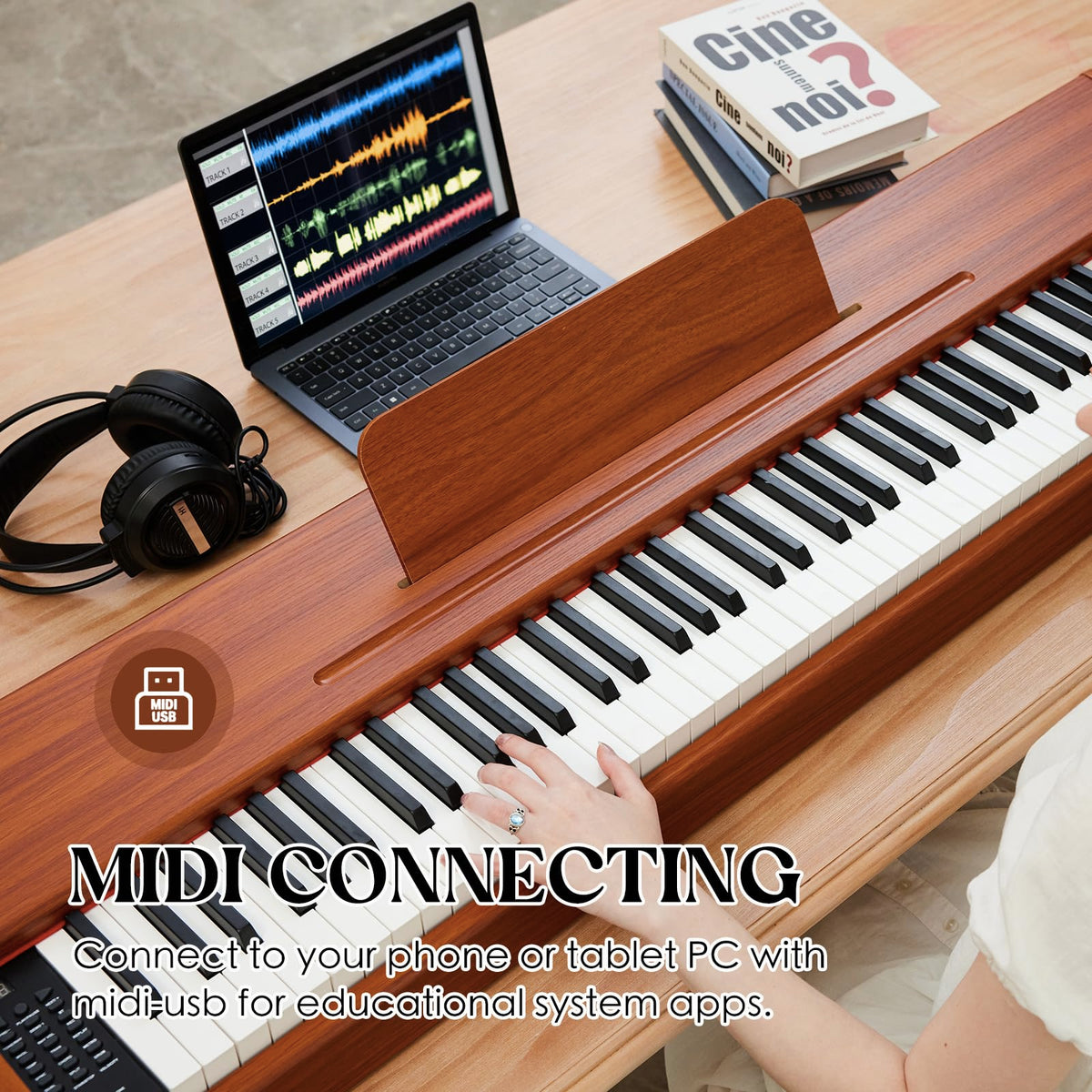 88 Key Semi Weighted Digital Piano G42276