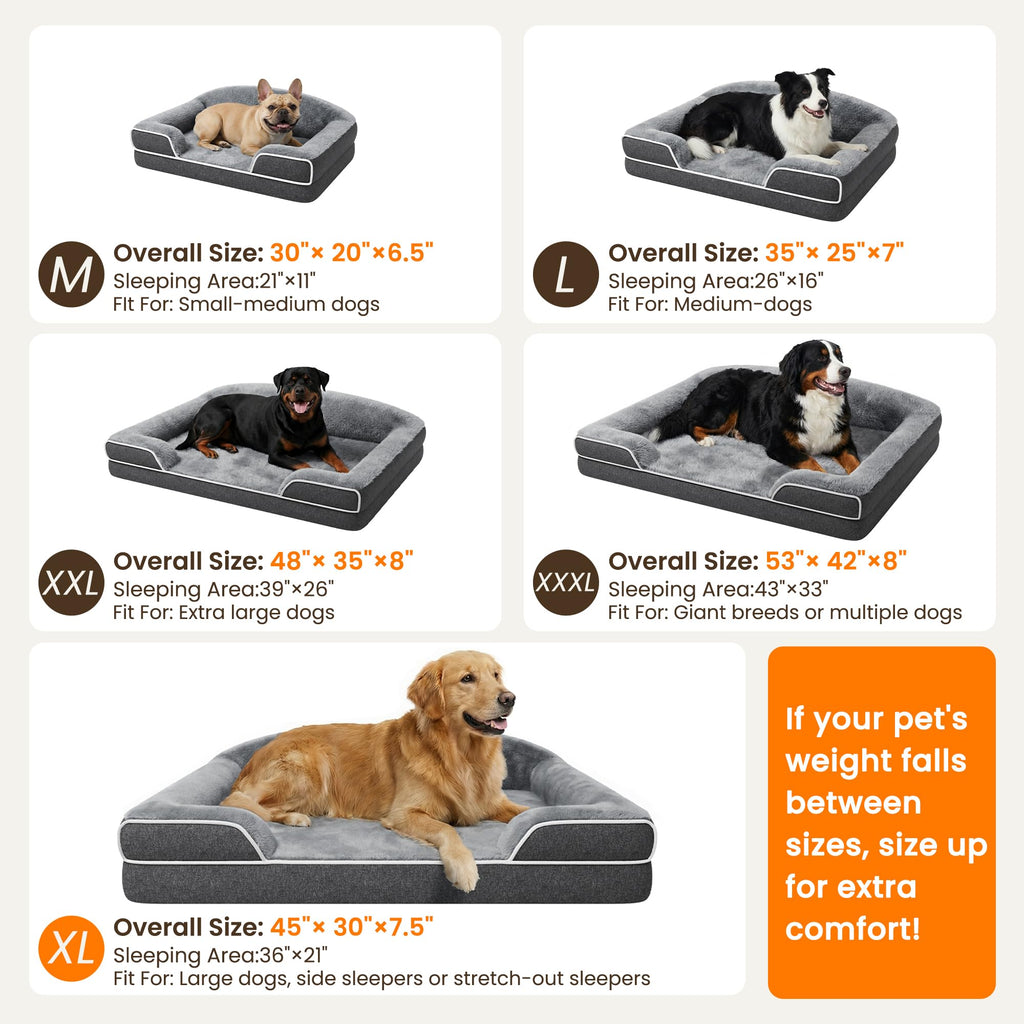 XL Orthopedic Dog Bed M9476