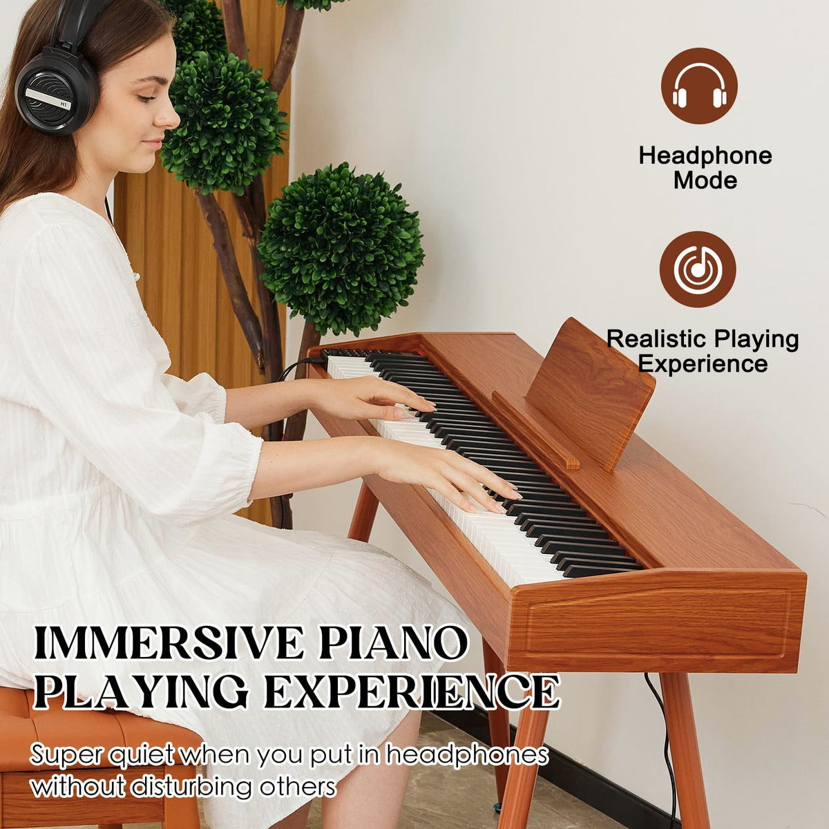 88 Key Semi Weighted Digital Piano G42276