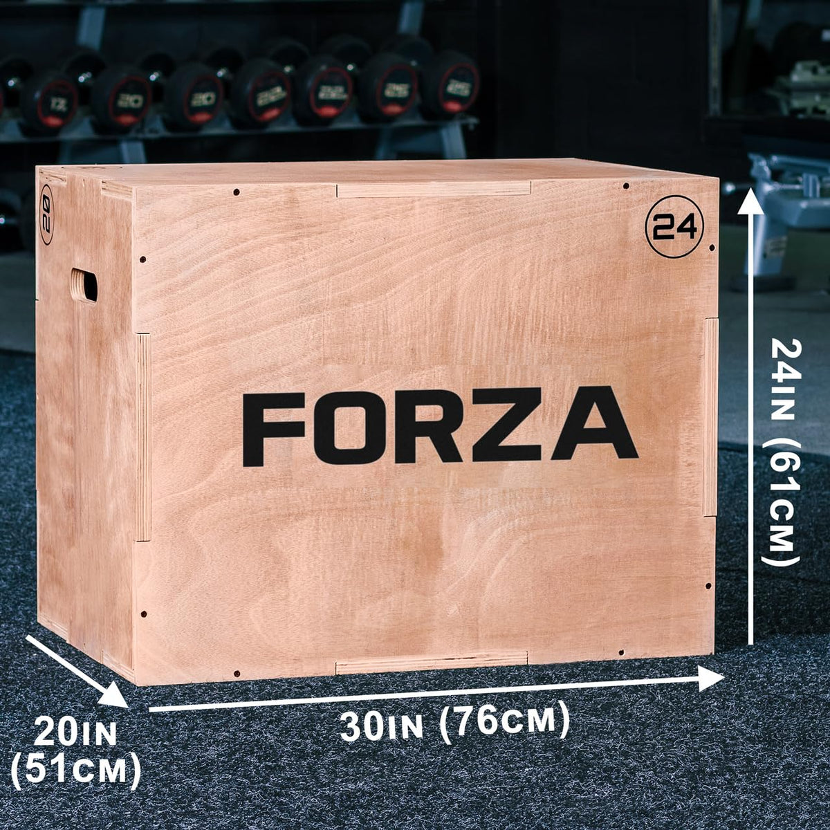 3-in-1 Plyometric Jump Box I8468