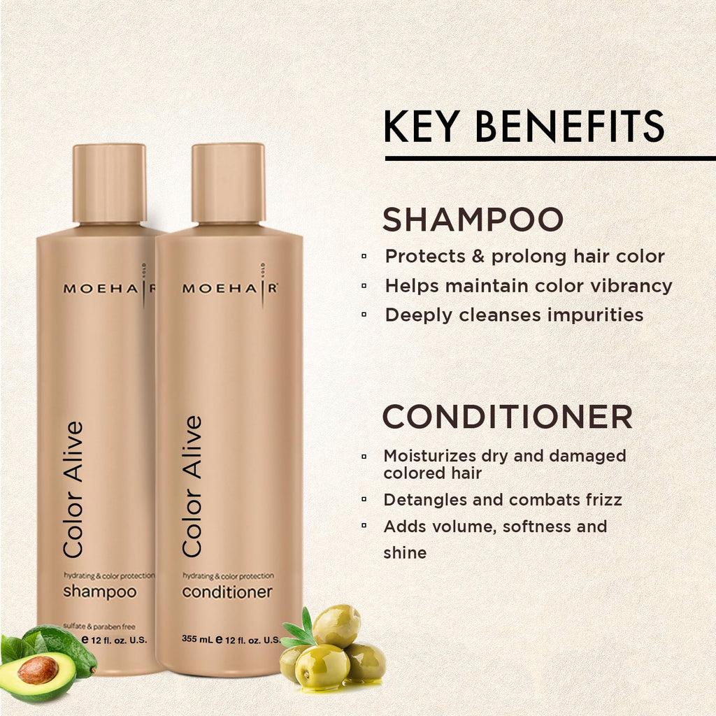 Sulfate-Free Shampoo and Conditioner Set 12 fl oz D157
