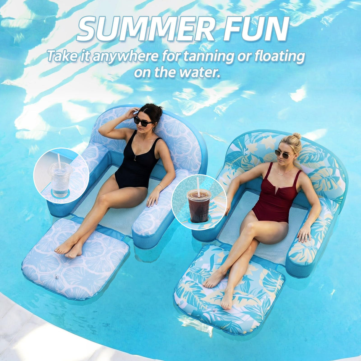 Inflatable Pool Float Chair L191