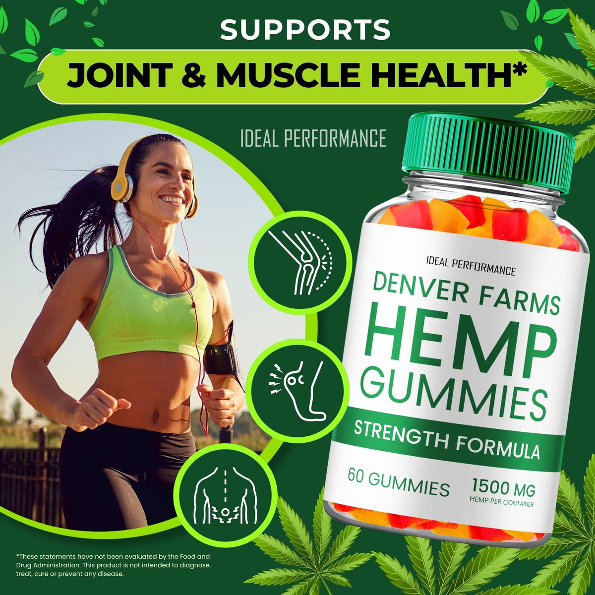 Maximum Strength All Natural Hemp Gummies 3 Pack E773025