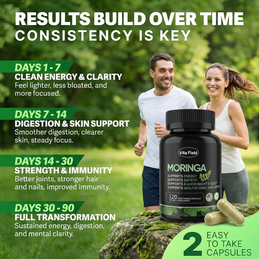 Moringa Capsules 1000mg W48469