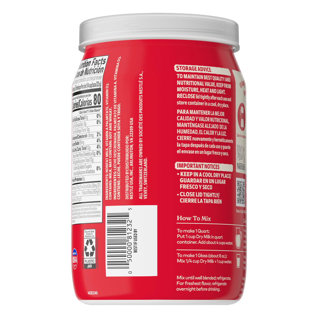 Instant Nonfat Dry Milk 6 Count 9.63 Ounce X36970
