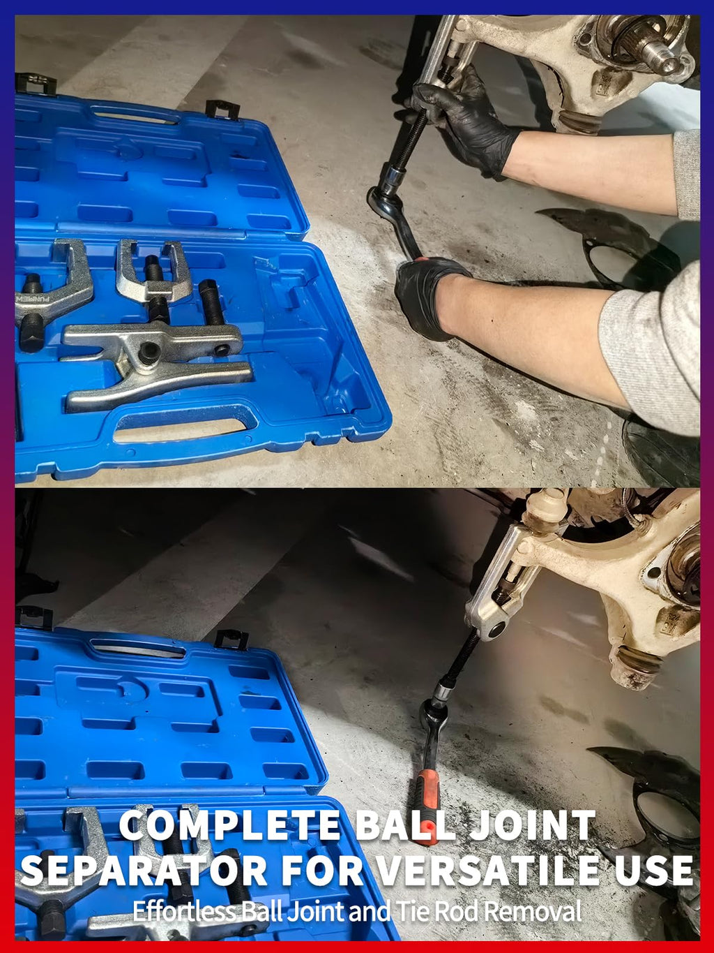 5 PCS Ball Joint Separator Front End Service Tool Kit C358