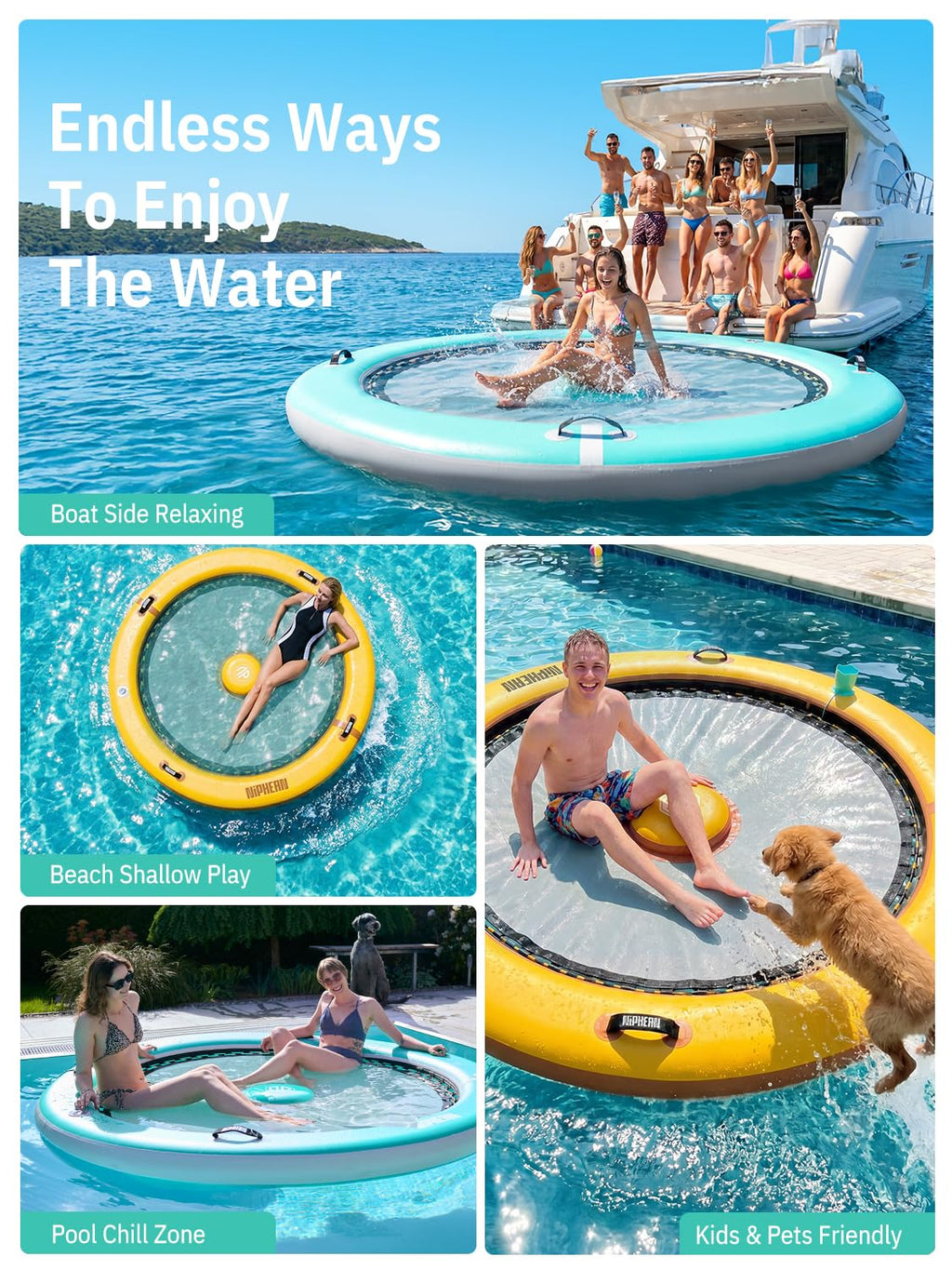 Inflatable Water Hammock 8FT M252525