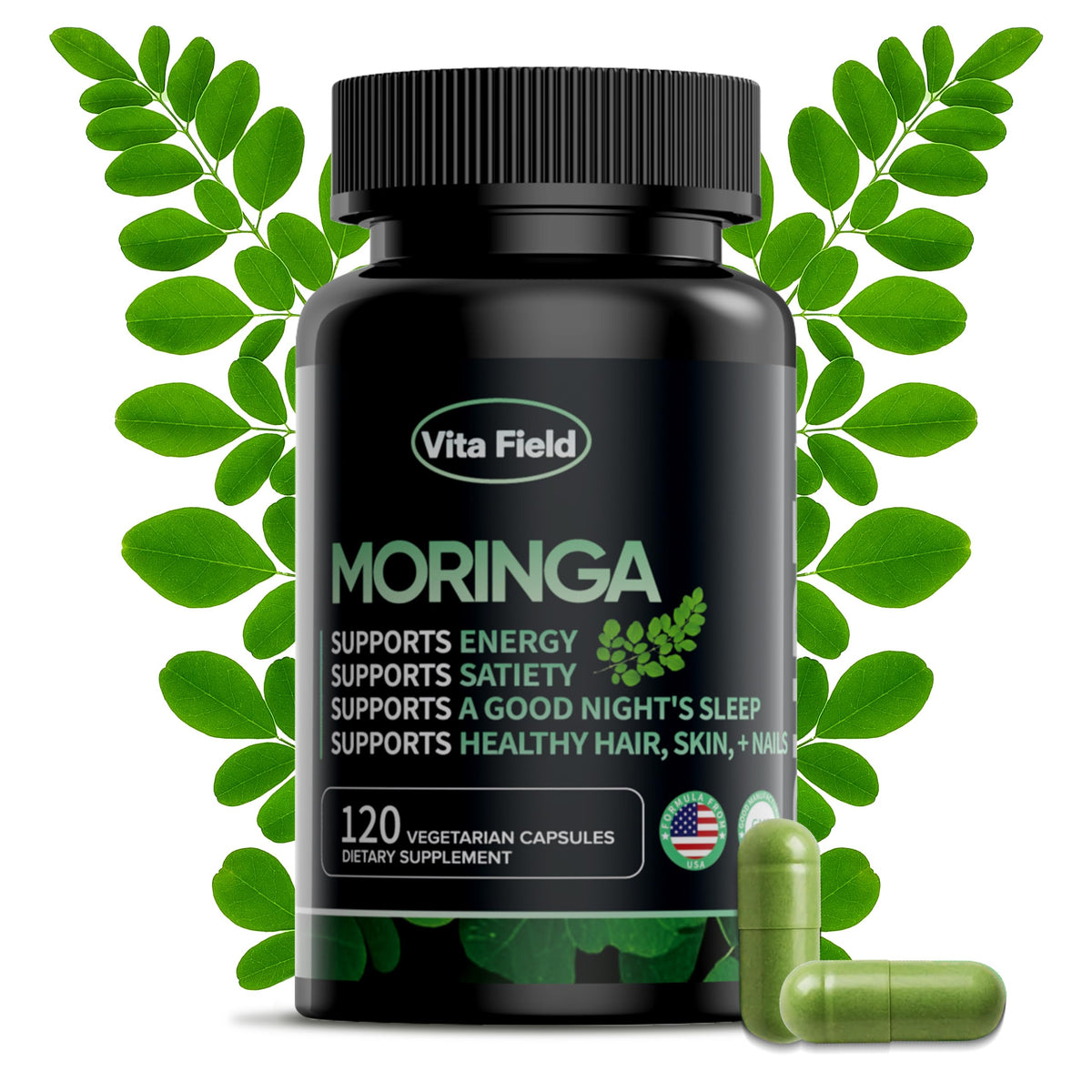 Moringa Capsules 1000mg W48469