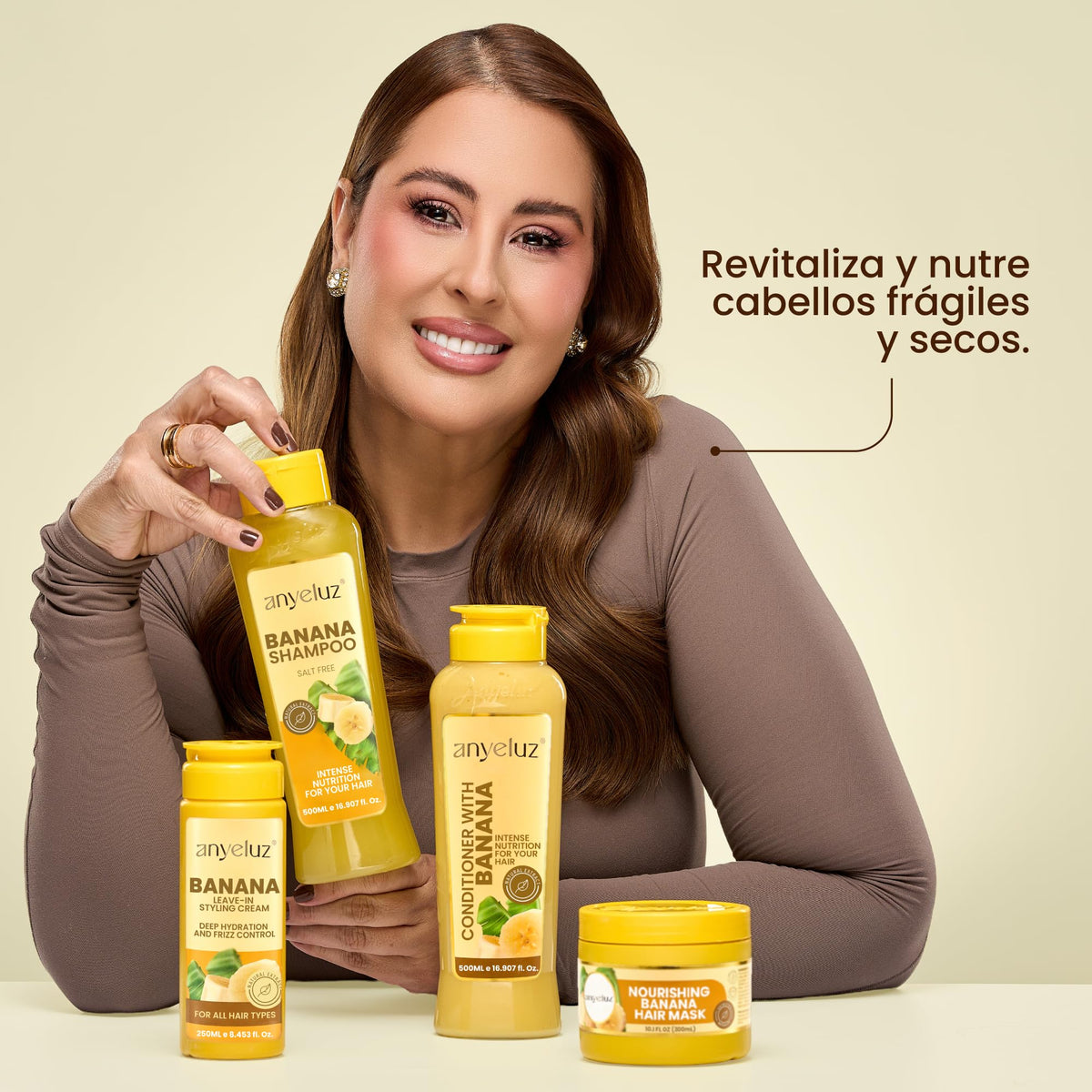Banana Hair Mask with Banana Extract 10 Oz L453476