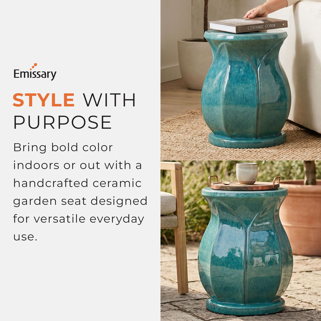 Teal Stool P47818