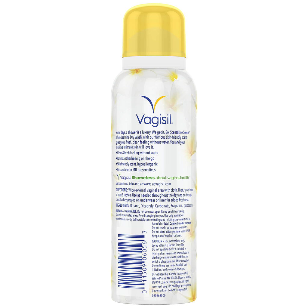 Feminine Dry Spray White Jasmine 2.6 Oz D809717