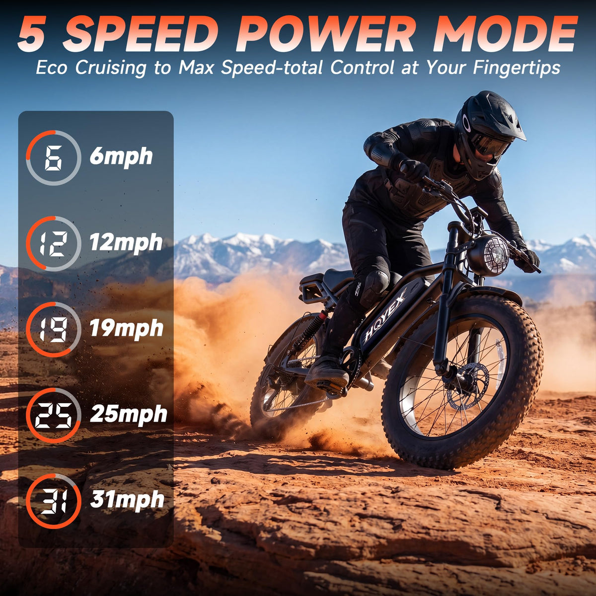 16/20" Fat Tire Electric Bike 1500W Peak Motor Removable Battery J7443