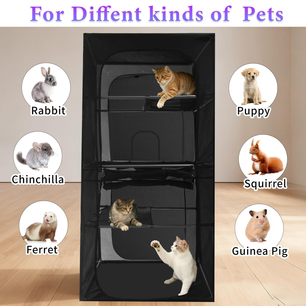 Outdoor Cat Enclosure 72.4" H T724