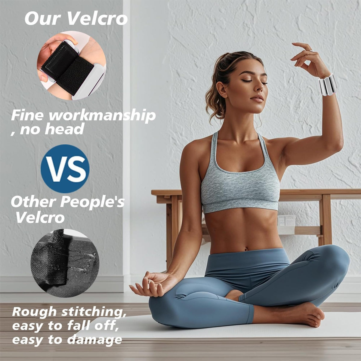 Adjustable Silicone Wrist and Ankle Weights Set of 2 N315700