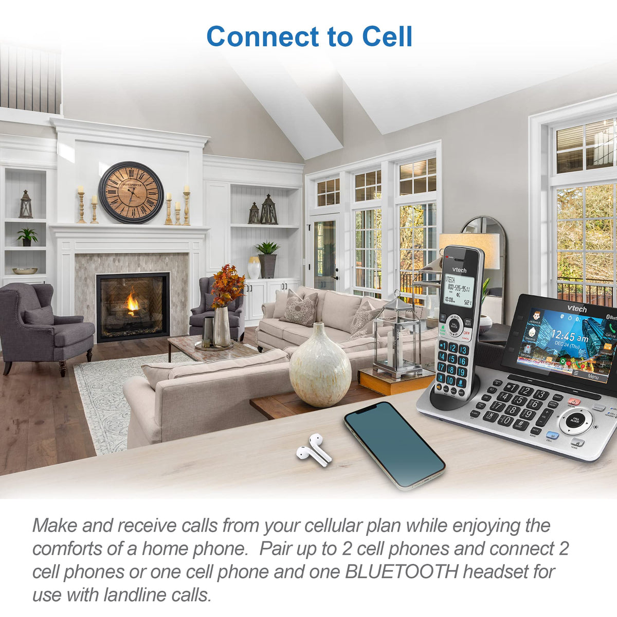 Expandable Cordless Phone with Answering System J125